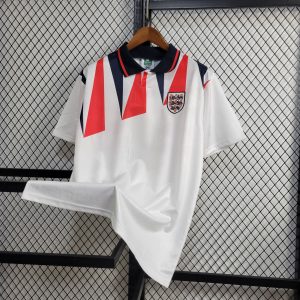 Retro Inglaterra 1992 Camiseta 1ª Equipación