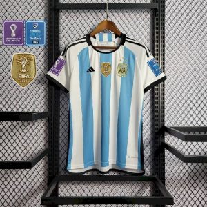 Argentina 2022 3-star Camiseta 1ª Equipación
