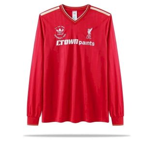 Retro Liverpool 1985/86 Camiseta 1ª Equipación FA Cup · Manga Larga