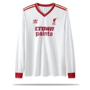 Retro Liverpool 1985/87 Camiseta 2ª Equipación · Manga Larga
