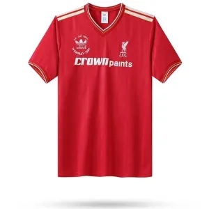 Retro Liverpool 1985/86 Camiseta 1ª Equipación FA Cup