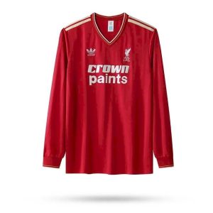 Retro Liverpool 1985/87 Camiseta 1ª Equipación · Manga Larga
