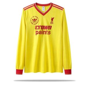 Retro Liverpool 1985/86 Camiseta 3ª Equipación FA Cup · Manga Larga