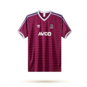 Retro West Ham United 1986 Camiseta 1ª Equipación