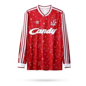 Retro Liverpool 1989/91 Camiseta 1ª Equipación · Manga Larga