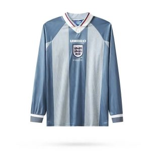 Retro Inglaterra 1996 Camiseta 2ª Equipación · Manga Larga