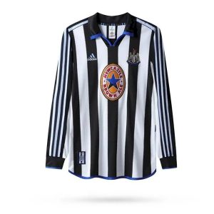 Retro Newcastle United 1999/00 Camiseta 1ª Equipación · Manga Larga