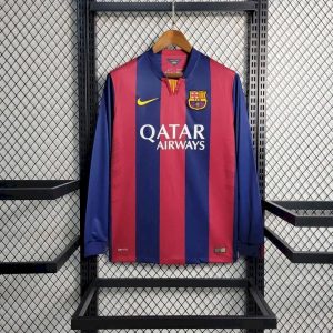 Retro Barcelona 2014/15 Camiseta 1ª Equipación · Manga Larga