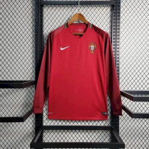 Retro Portugal 2016/17 Camiseta 1ª Equipación · Manga Larga