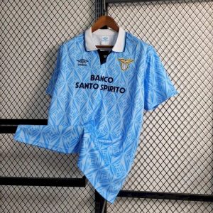 Retro S.S. Lazio 1991 Camiseta 1ª Equipación