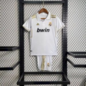 Retro Real Madrid 2011/12 1ª Equipación Conjunto Niños