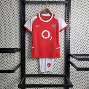 Retro Arsenal 2002/04 1ª Equipación Conjunto Niños