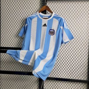Retro Argentina 2010 Camiseta 1ª Equipación