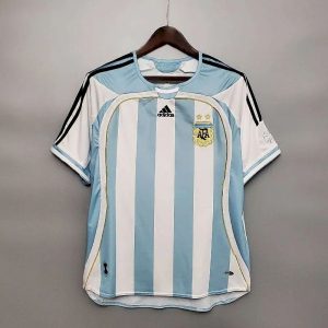 Retro Argentina 2006 Camiseta 1ª Equipación