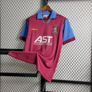 Retro Aston Villa 1995/96 Camiseta 1ª Equipación