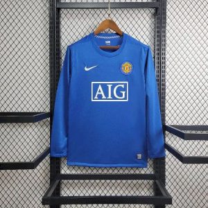 Retro Manchester United 2008/09 Camiseta 3ª Equipación · Manga Larga