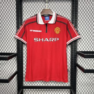 Retro Manchester United 1998/99 Camiseta 1ª Equipación