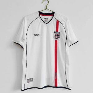 Retro Inglaterra 2001/03 Camiseta 1ª Equipación