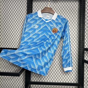 Retro DDR 1988 Camiseta 2ª Equipación · Manga Larga