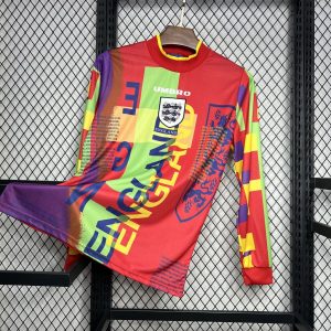 Retro Inglaterra 1995 Camiseta Portero · Manga Larga