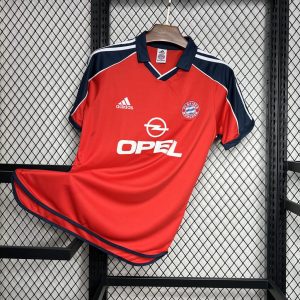 Retro Bayern Munich 2000/01 Camiseta 1ª Equipación
