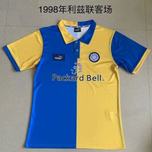 Retro Leeds United F.C. 1998 Camiseta 2ª Equipación