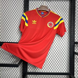 Retro Colombia 1990 Camiseta 2ª Equipación