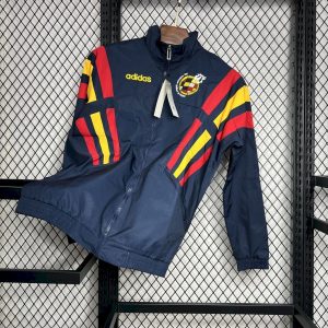 España 1996 Woven Embroidered Retro Cortavientos