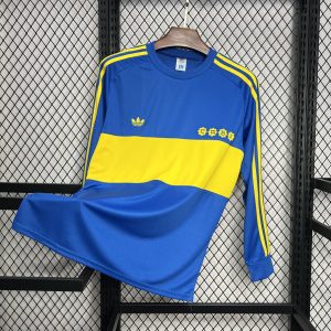 Retro Boca Juniors 1981 Camiseta 1ª Equipación · Manga Larga