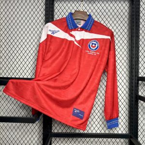 Retro Chile 1998 Camiseta 1ª Equipación · Manga Larga