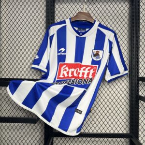Retro Real Sociedad 2002/03 Camiseta 1ª Equipación