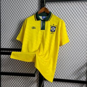 Retro Brasil 1991/93 Camiseta 1ª Equipación