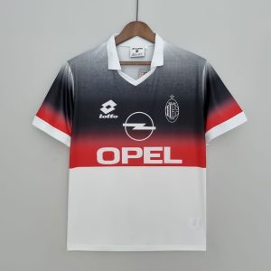 Retro AC Milan 1995/96 Entrenamiento Suit White Camiseta