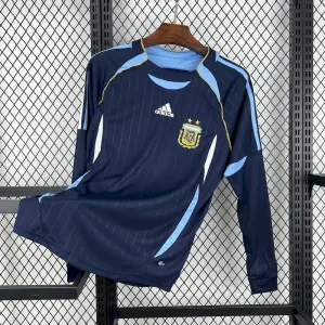Retro Argentina 2006 Camiseta 2ª Equipación · Manga Larga