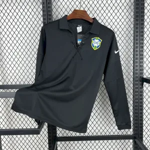 Retro Brasil 2004 Camiseta Portero · Manga Larga