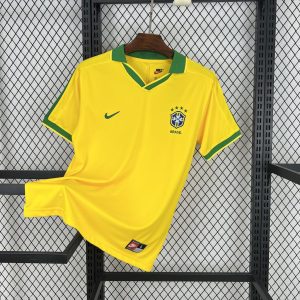 Retro Brasil 1997 Camiseta 1ª Equipación
