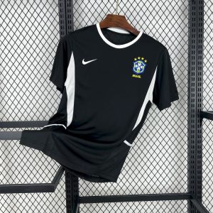 Retro Brasil 2002 Camiseta de Portero
