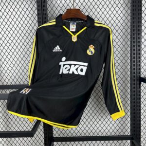 Retro Real Madrid 1998/00 Camiseta 2ª Equipación · Manga Larga