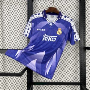 Retro Real Madrid 1996/97 Camiseta 2ª Equipación