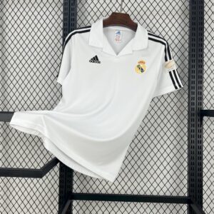 Retro Real Madrid 2001/02 Camiseta 1ª Equipación UCL