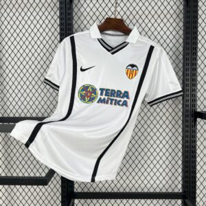 Retro Valencia CF 2000/01 Camiseta 1ª Equipación