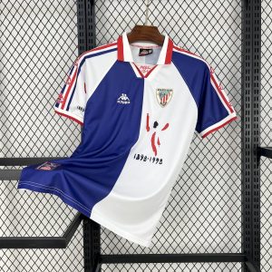 Retro Athletic Bilbao 1997/98 Camiseta 2ª Equipación Sponsors