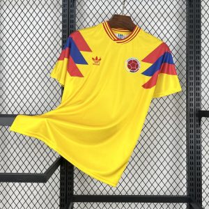 Retro Colombia 1990 Camiseta 1ª Equipación