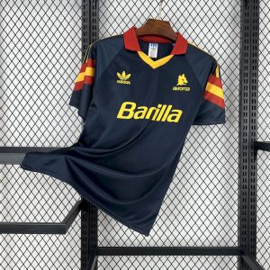 Retro AS Roma 1991/92 Camiseta 3ª Equipación
