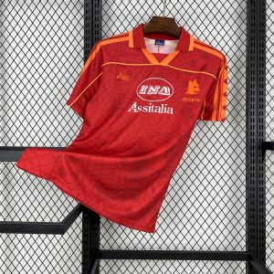 Retro AS Roma 1995/96 Camiseta 1ª Equipación