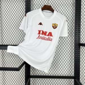 Retro AS Roma 2000/01 Camiseta 2ª Equipación