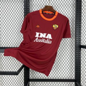 Retro AS Roma 2000/01 Camiseta 1ª Equipación