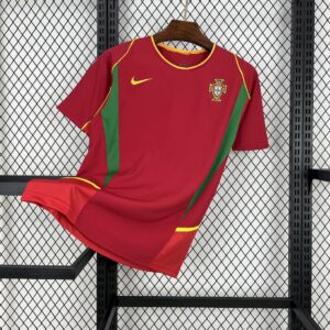 Retro Portugal 2002 Camiseta 1ª Equipación