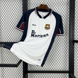 Retro West Ham United 1999/01 Camiseta 2ª Equipación