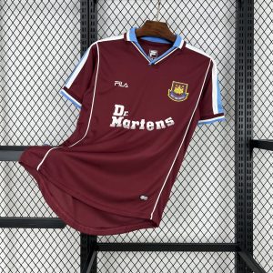 Retro West Ham United 1999/01 Camiseta 1ª Equipación